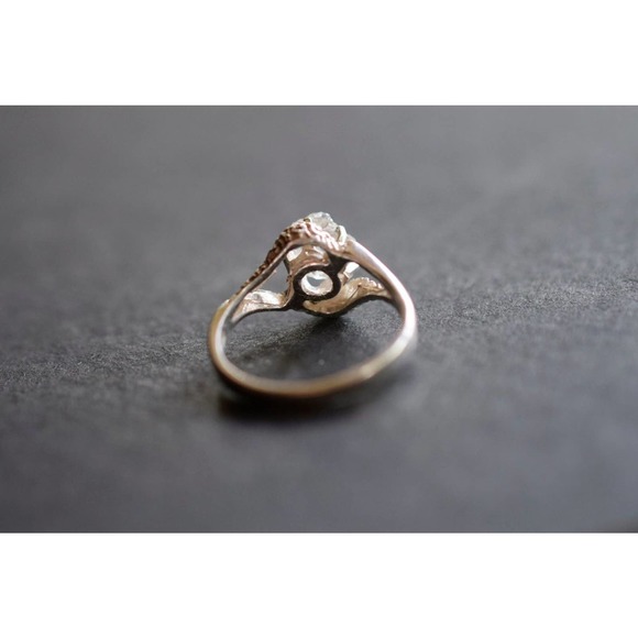 alternative raw diamond engagement ring raw crystal size 4 5 6 7 8 8 9 1… - Picture 4 of 4